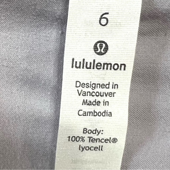Lululemon City Stroll Stargaze Lavender Lightweight Tencel CasualHoodie Womens 6 - Picture 10 of 11